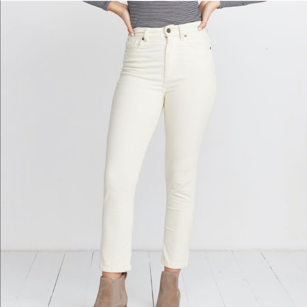 Marine Layer high rise vintage straight corduroy